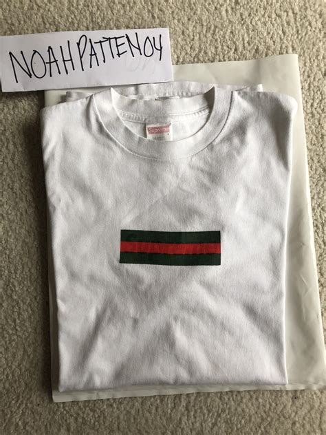 supreme gucci box logo tee|Supreme Supreme Gucci Box Logo Tee .